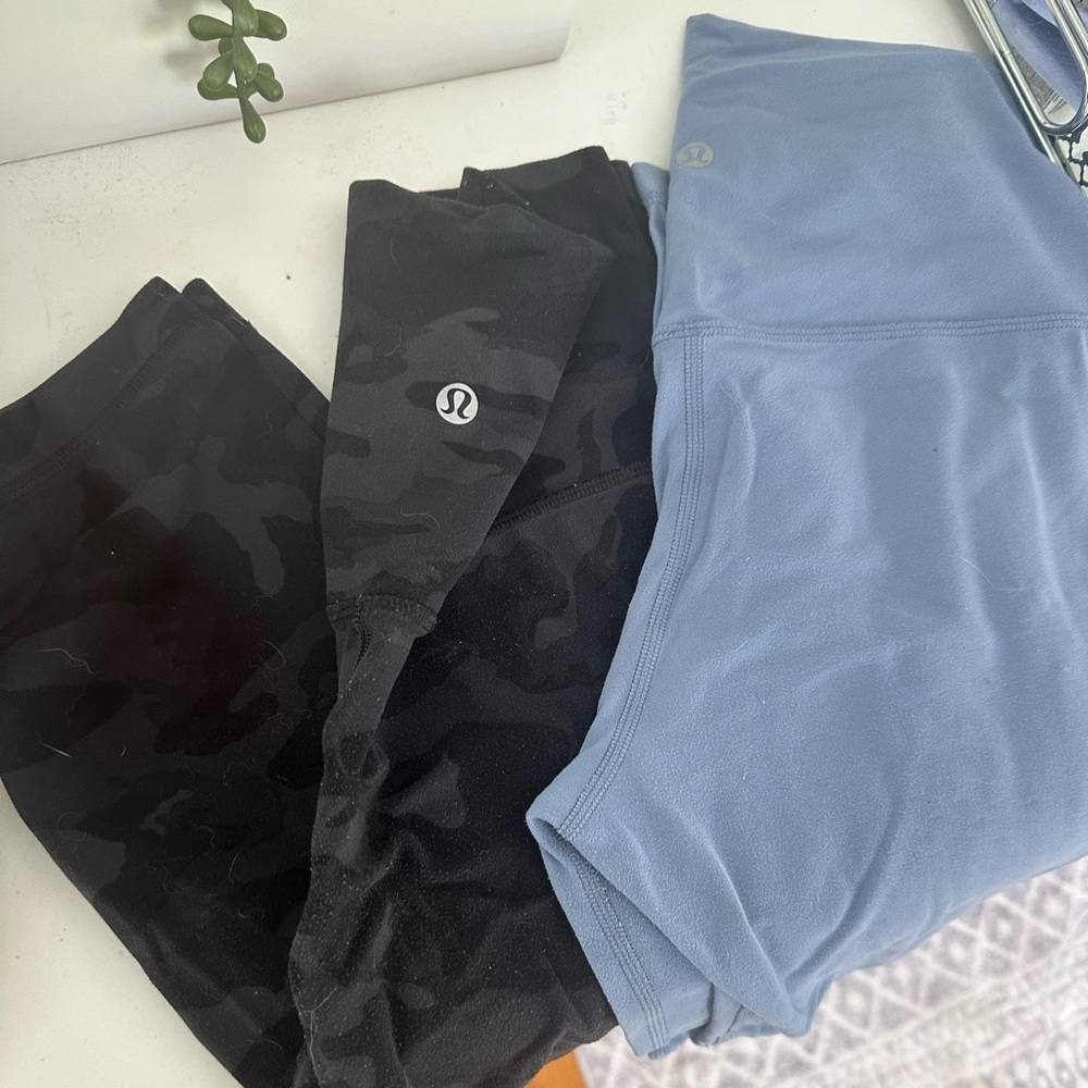 FIVE Full length Lululemon Leggings